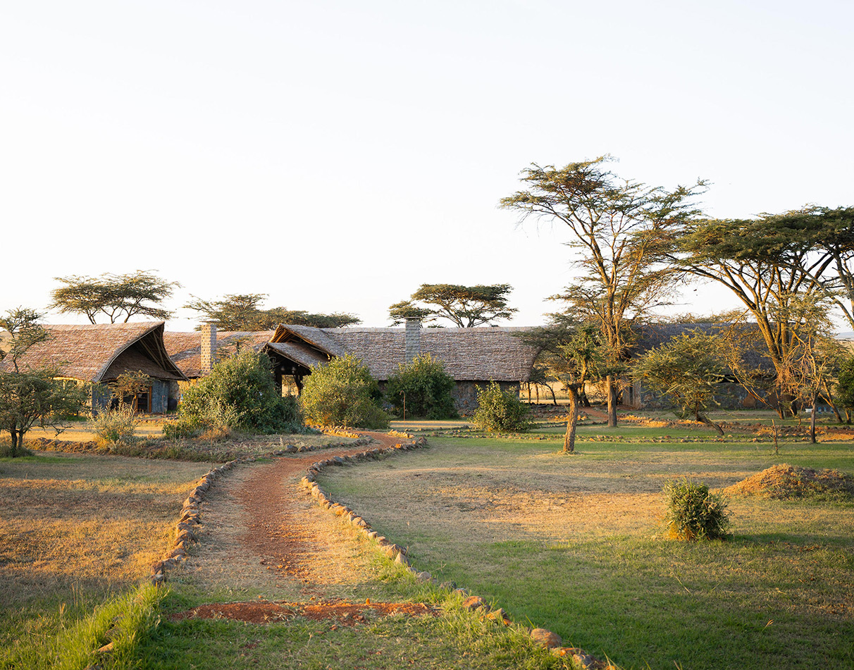 Main area of Asilia Mara Naboisho Camp