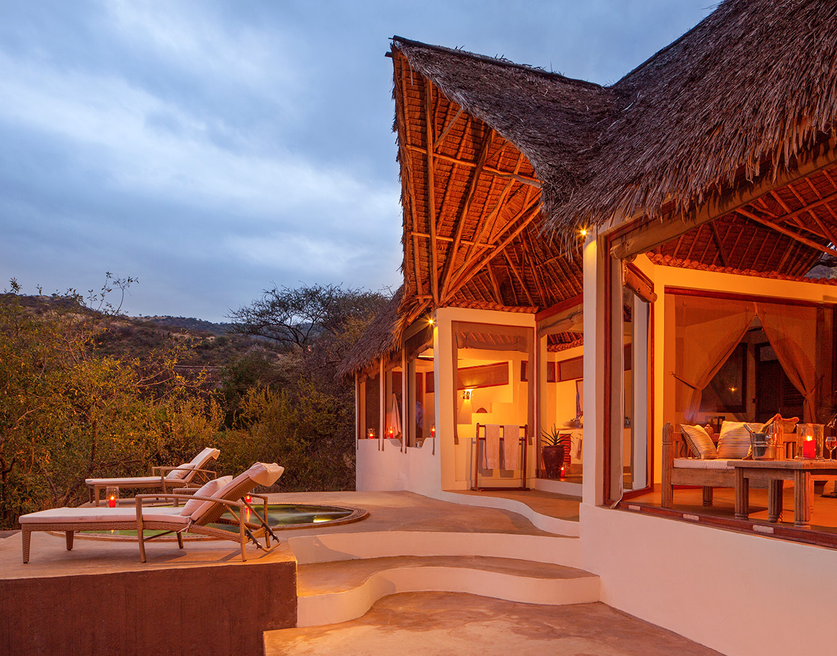 Guest accommodation at Lentorre Lodge which specialises in Kenya photography safaris.