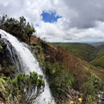 The Nithi Waterfall on Mt Kenya Chogoria Route.