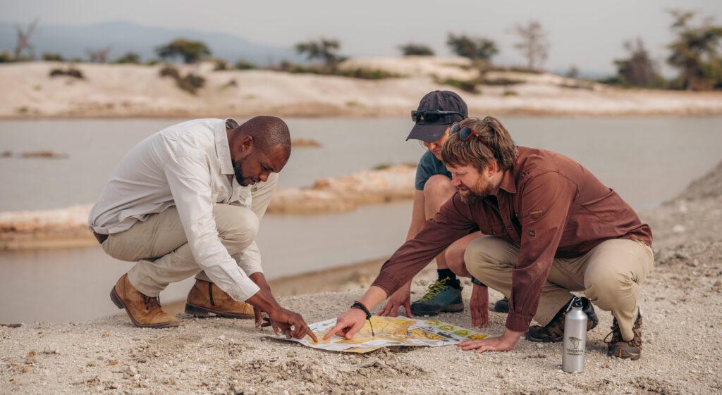 A closeup portrait of a reticulated giraffe.