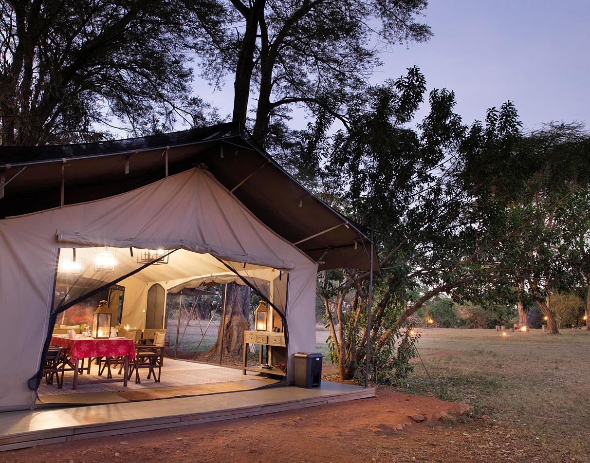 Basecamp Mara Adventure camp from the outside