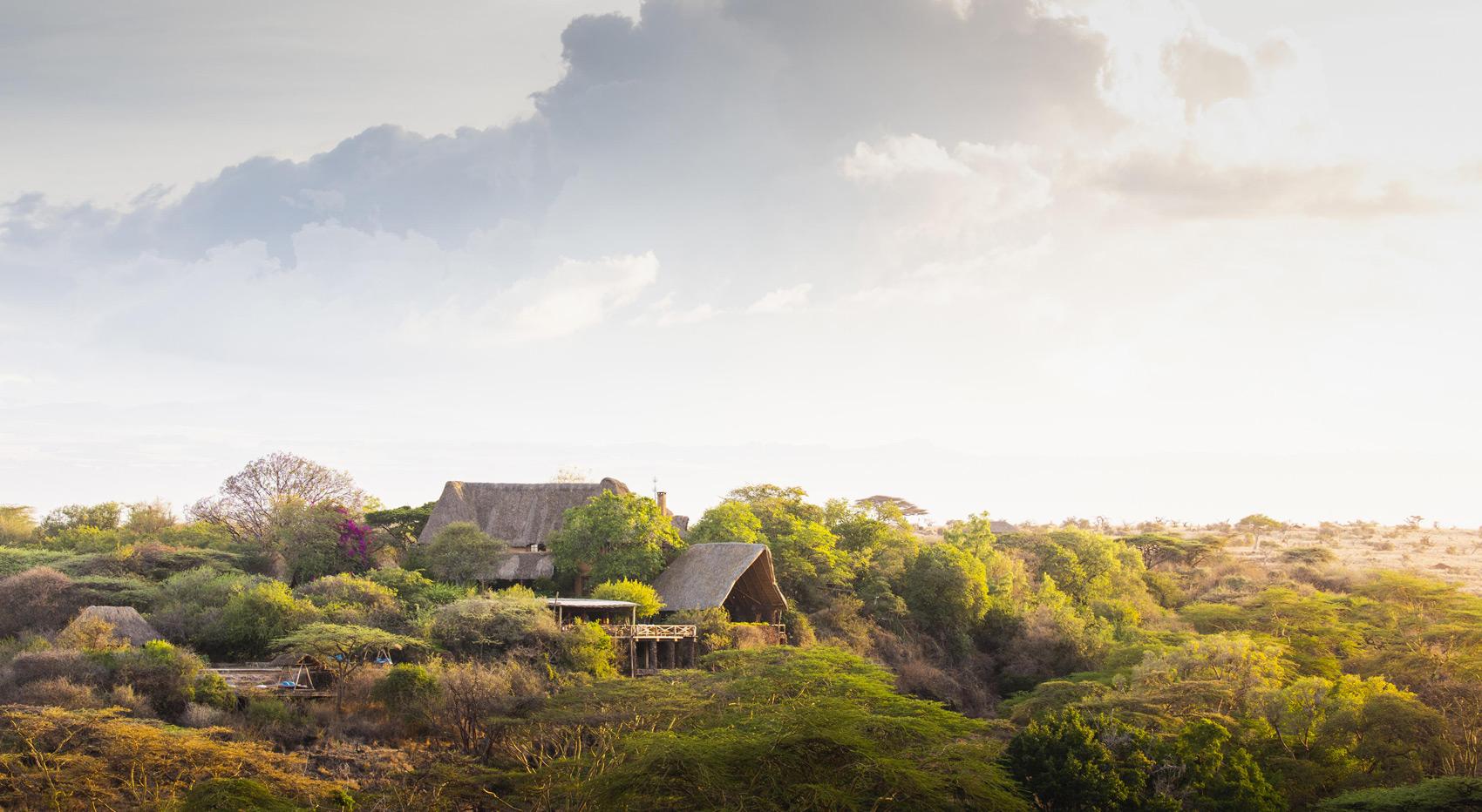 A landscape photo of Lewa Wilderness Camp in Lewa Concervancy. A landscape photo of Lewa Wilderness Camp in Lewa Concervancy, a beauty amongst Kenya safari lodges.